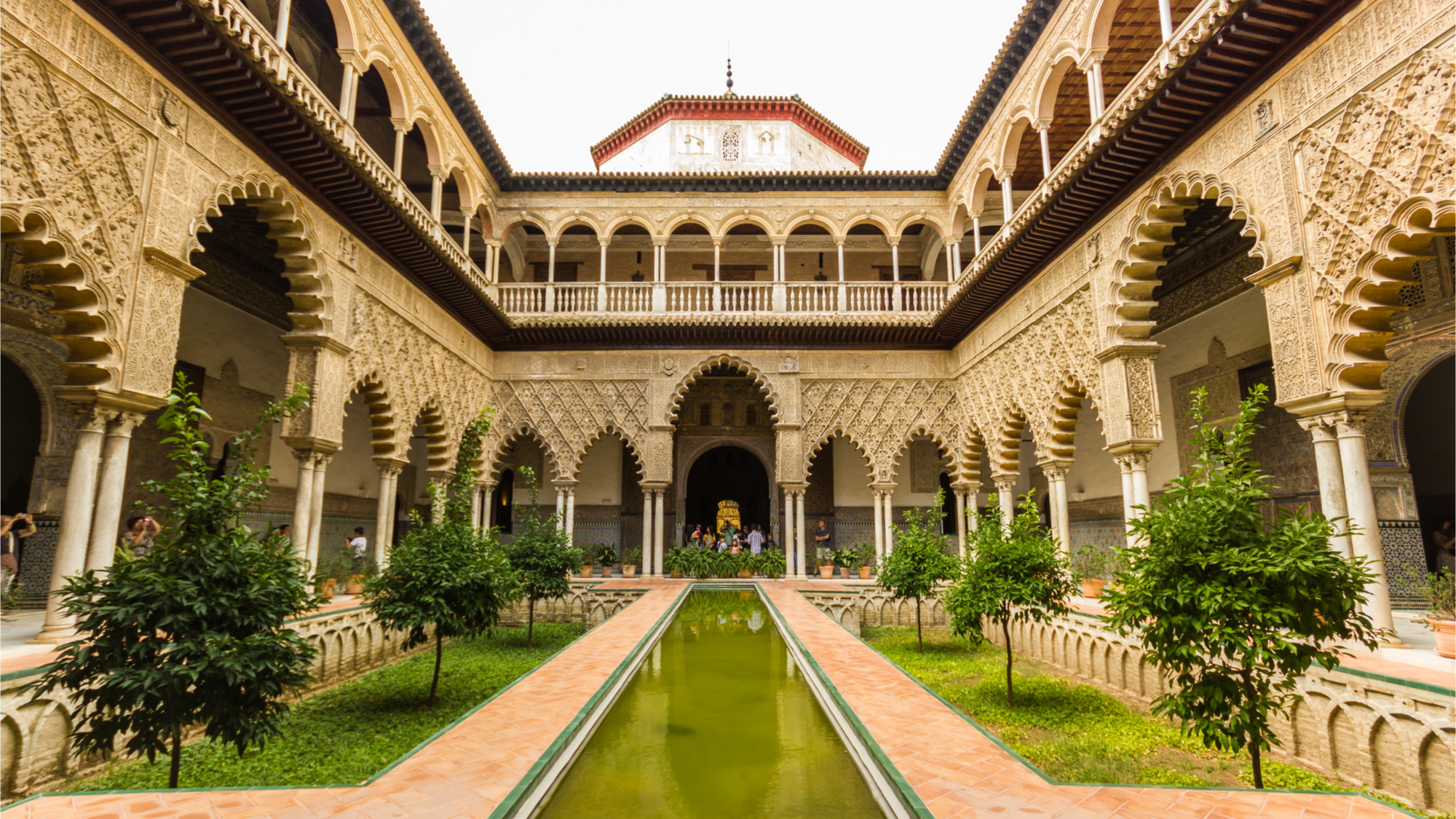 Patio of the Royal Alcázar of Seville