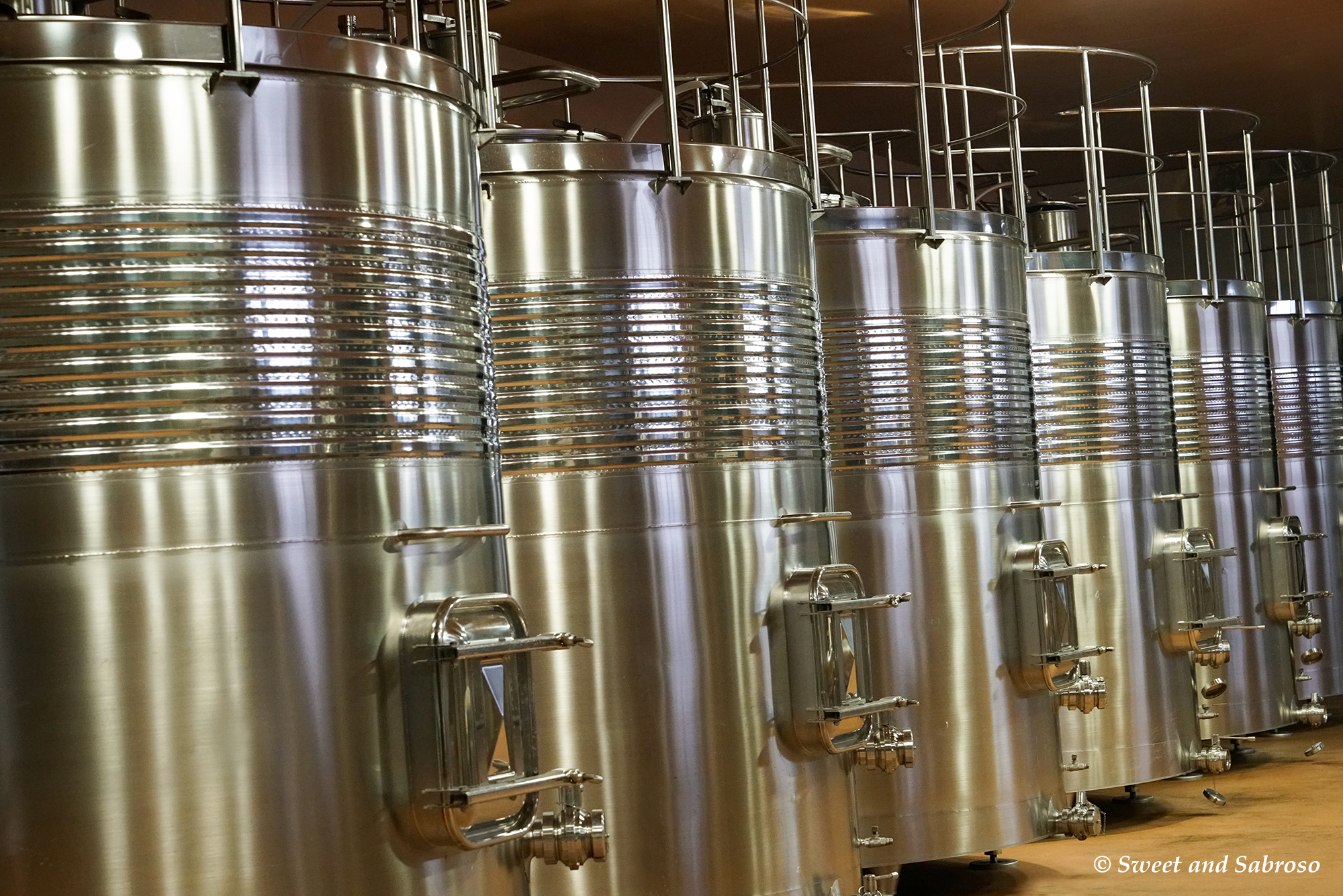 Stainless Steel Fermentation Tanks Bodegas Vivanco, 2016