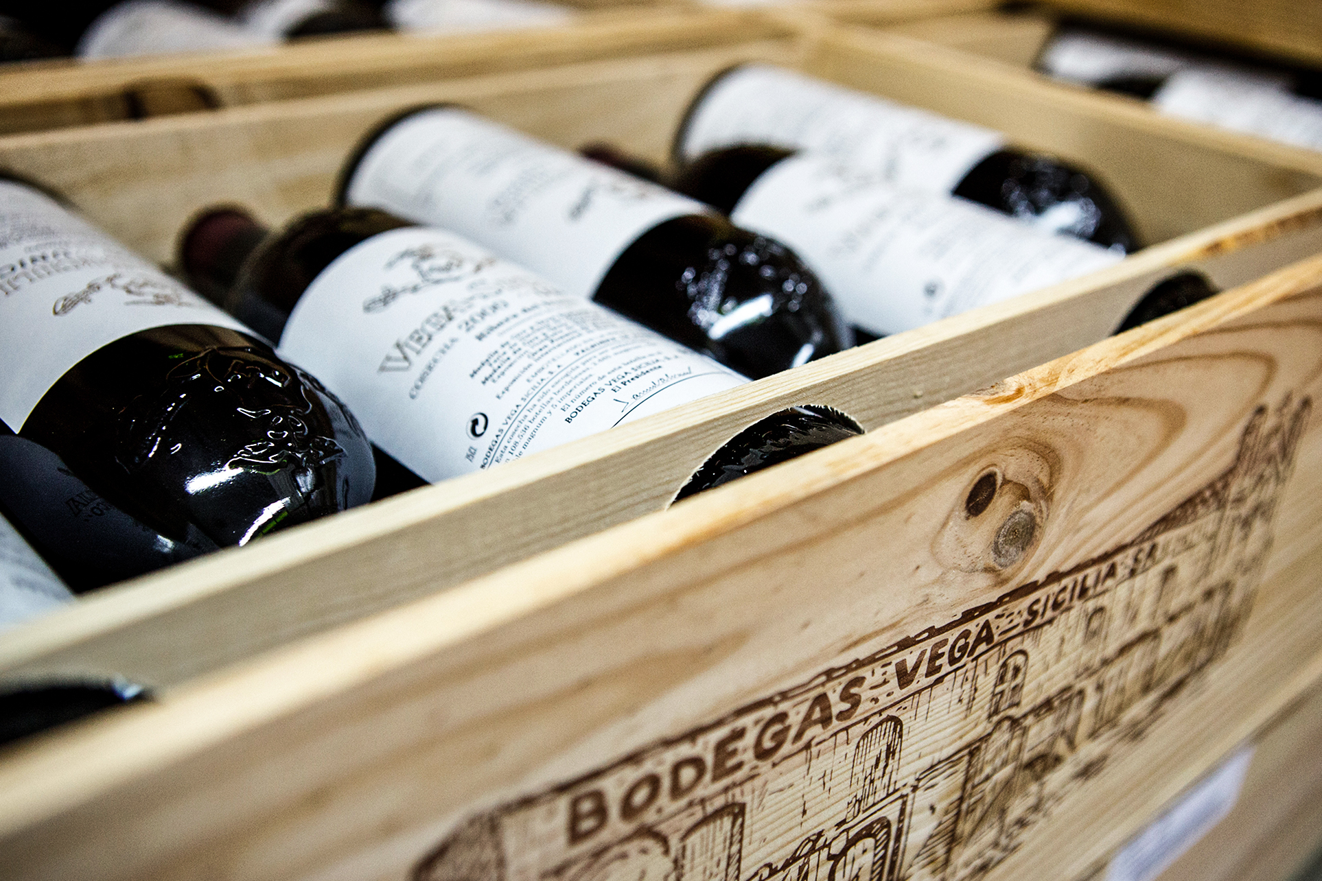 Bottles of Wine (Valbuena de Duero), Vega Sicilia Winery