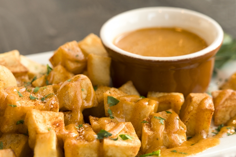Spanish Fried Potatoes (Patatas Bravas) with Spicy Chipotle Aioli